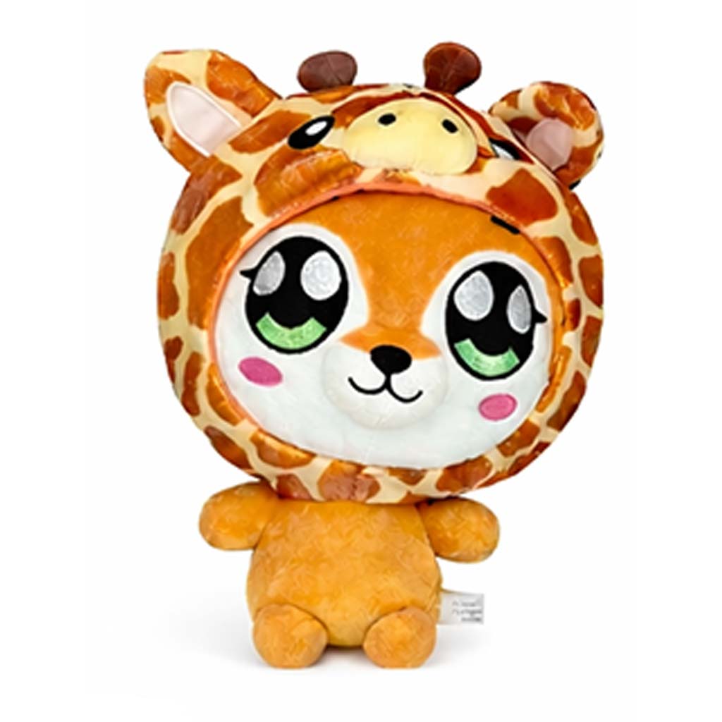 Hoody Kin Academy: Kapuzen-Fuchs Plüschfigur, 30 cm