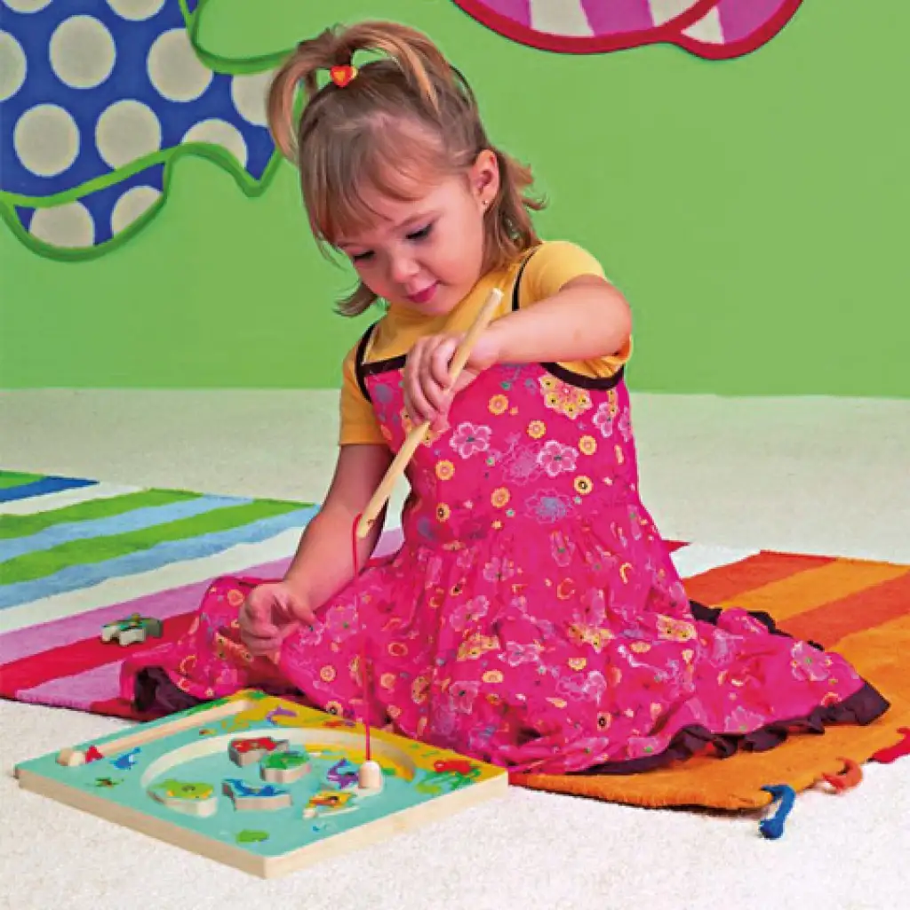 Angelspiel aus Holz kép 4