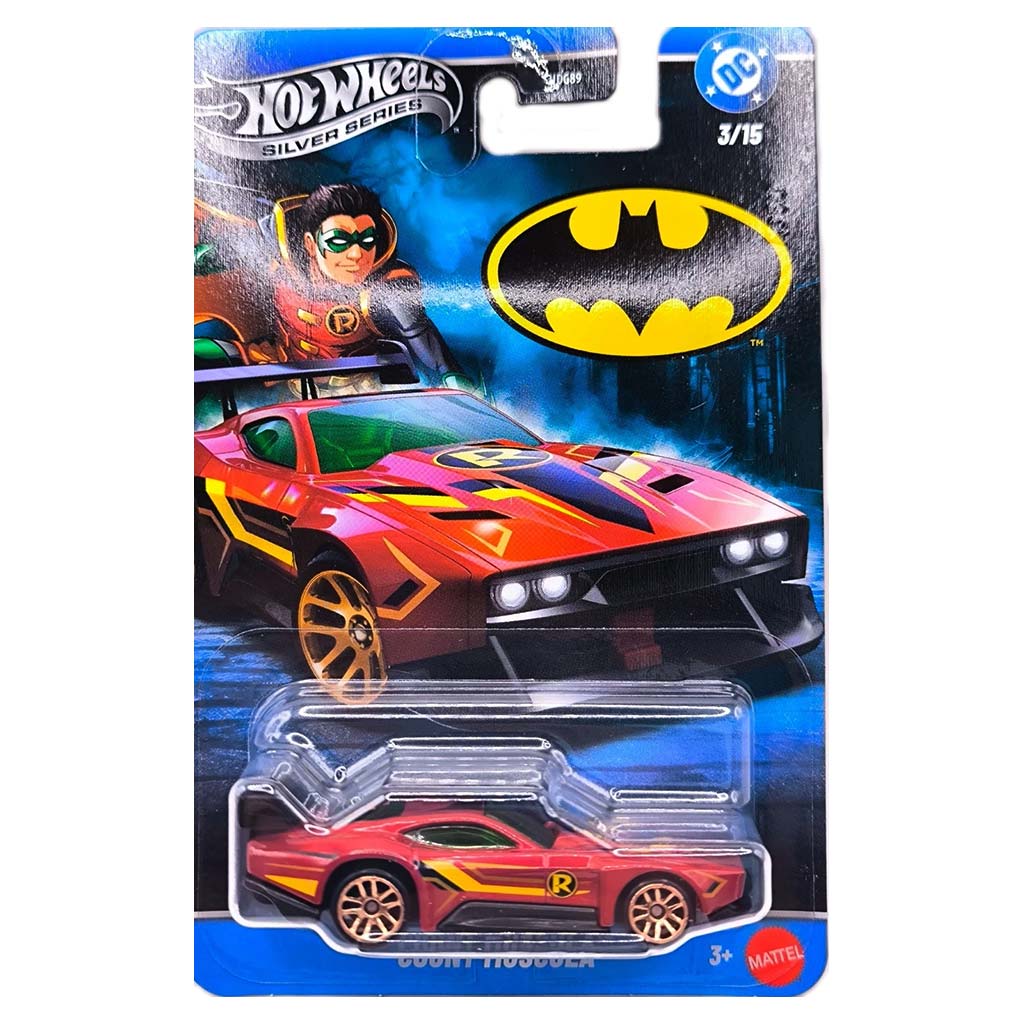 Hot Wheels Batman: Count Muscula Spielzeugauto 1/64 – Mattel
