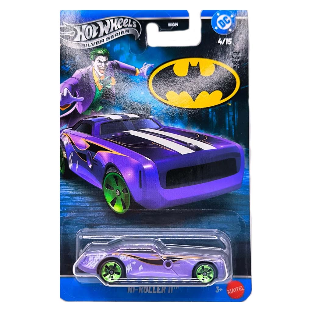 Hot Wheels Batman: Hi-Roller II Spielzeugauto 1/64 – Mattel