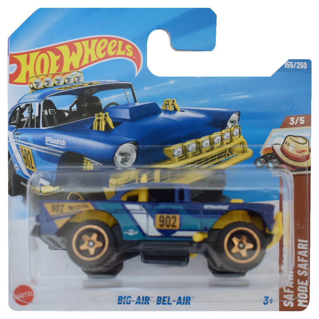 Hot Wheels: Big-Air Bel-Air blaues Spielzeugauto 1/64 - Mattel