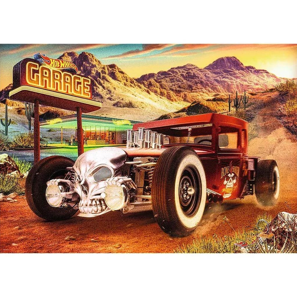 Hot Wheels: Bone Shaker 1000-teiliges Premium Plus Puzzle - Trefl kép 2