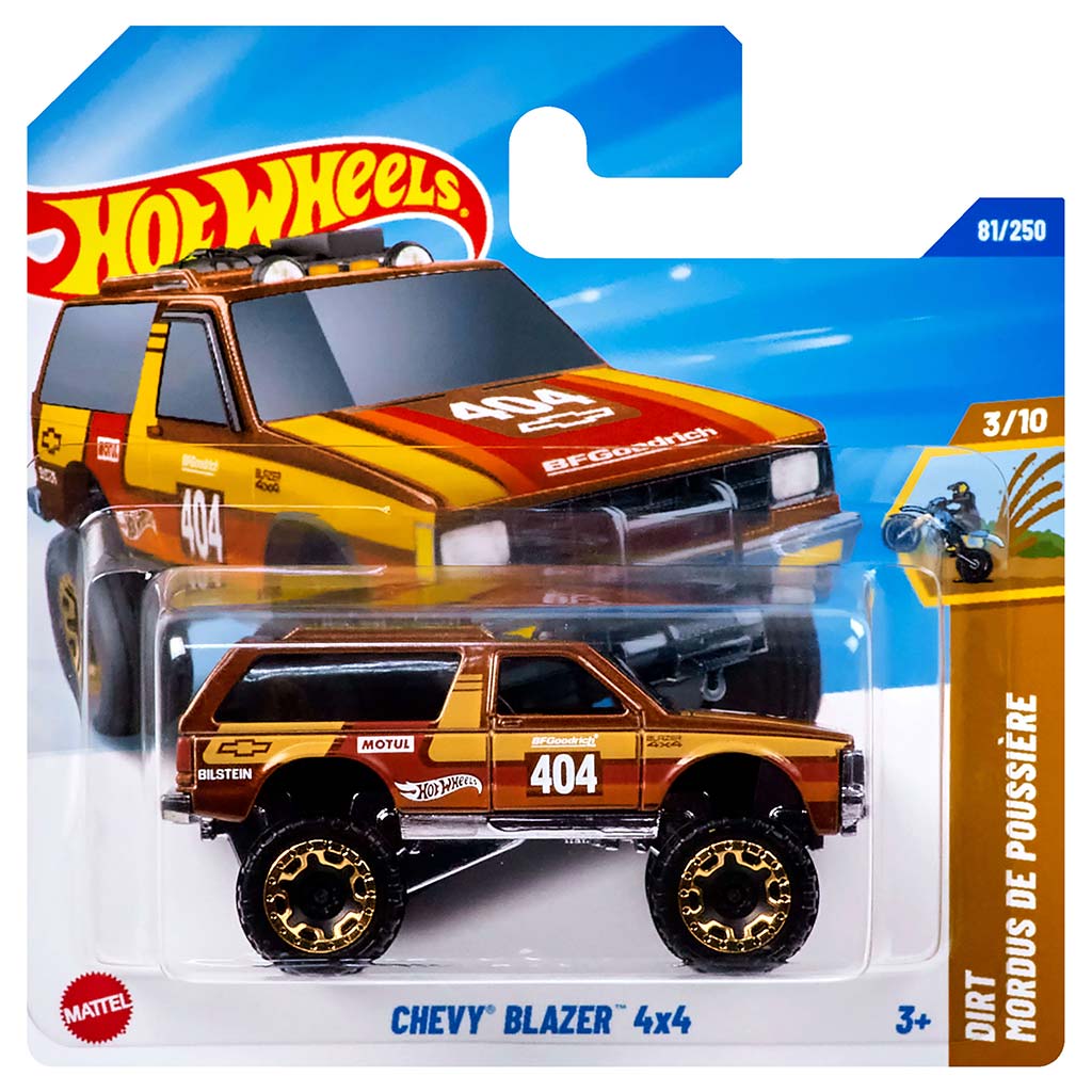 Hot Wheels: Chevy Blazer 4x4 1/64 Modellauto – Mattel