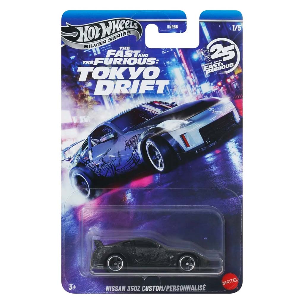 Hot Wheels: Fast & Furious Nissan 350Z Custom Modellauto 1/64 – Mattel