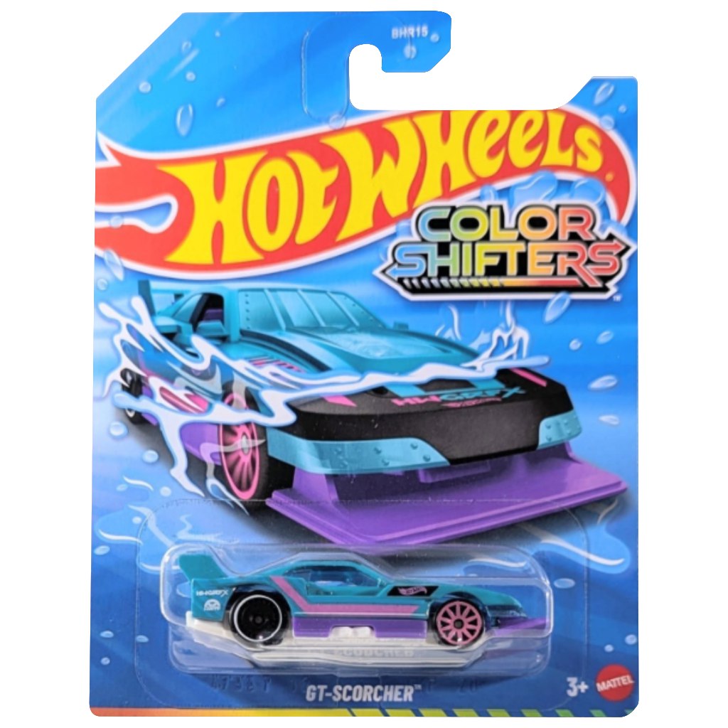 Hot Wheels: GT-Scorcher Farbwechsel-Auto 1/64 - Mattel