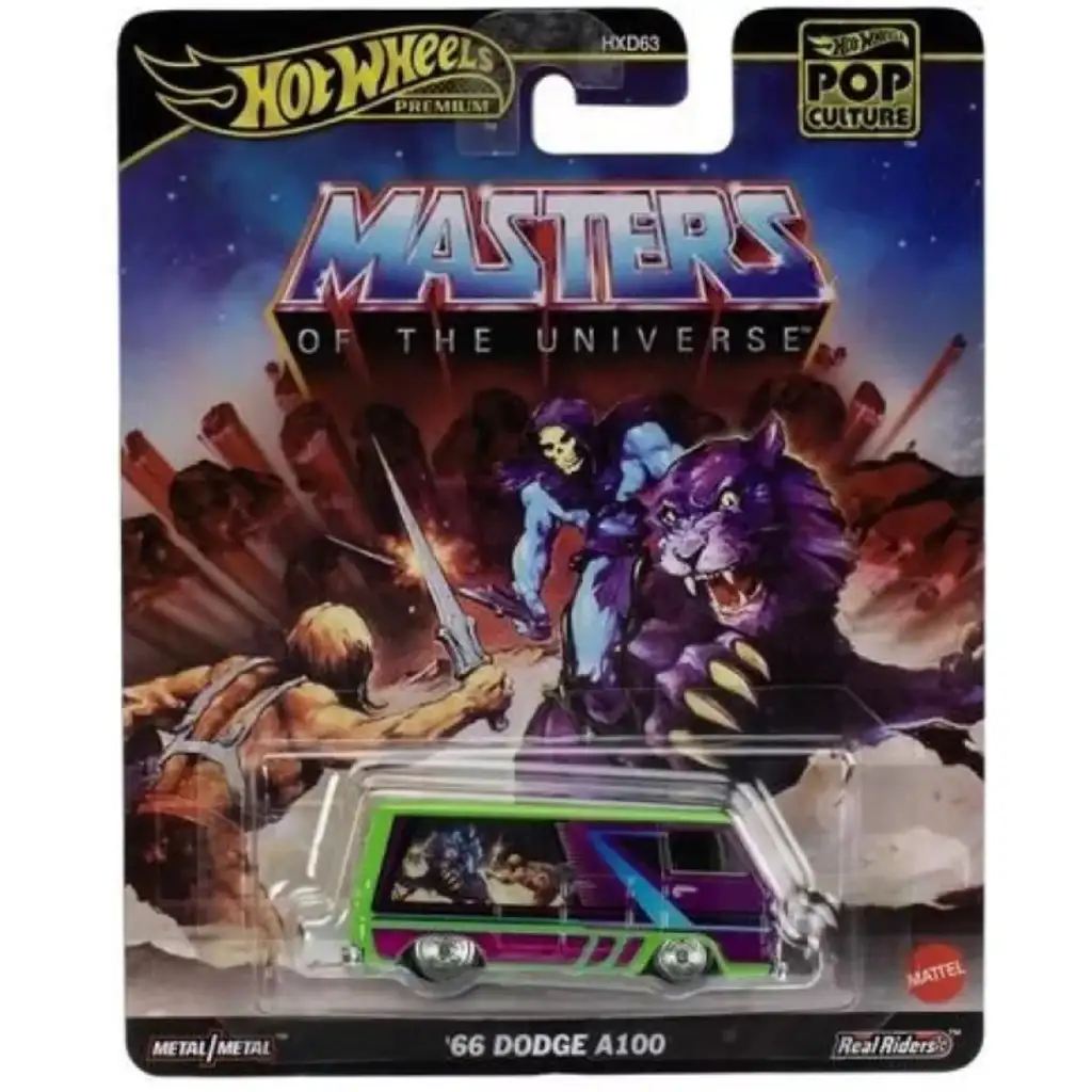 Hot Wheels: Popkultur-Serie – 66 Dodge A100 Spielzeugauto 1/64 - Mattel