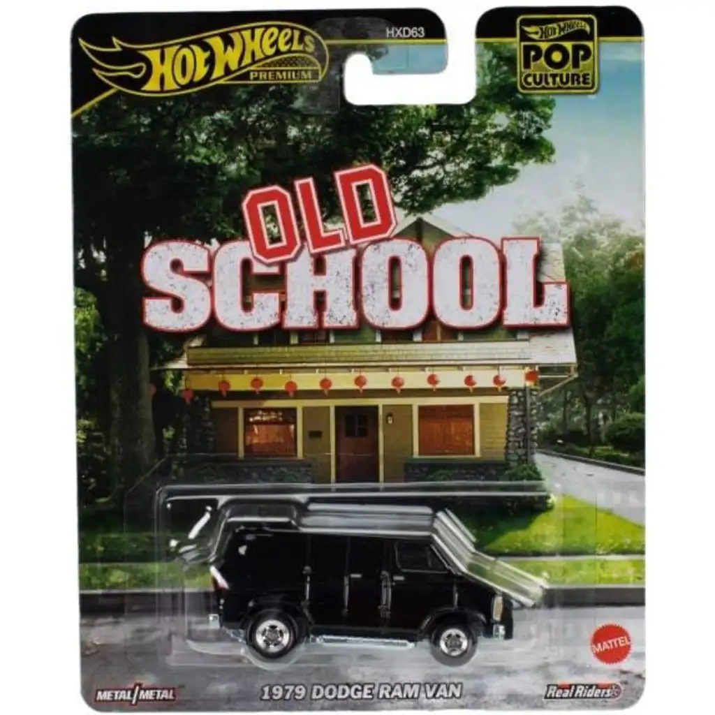 Hot Wheels: Popkultur-Serie – 1979 Dodge Ram Van Spielzeugauto 1/64 – Mattel
