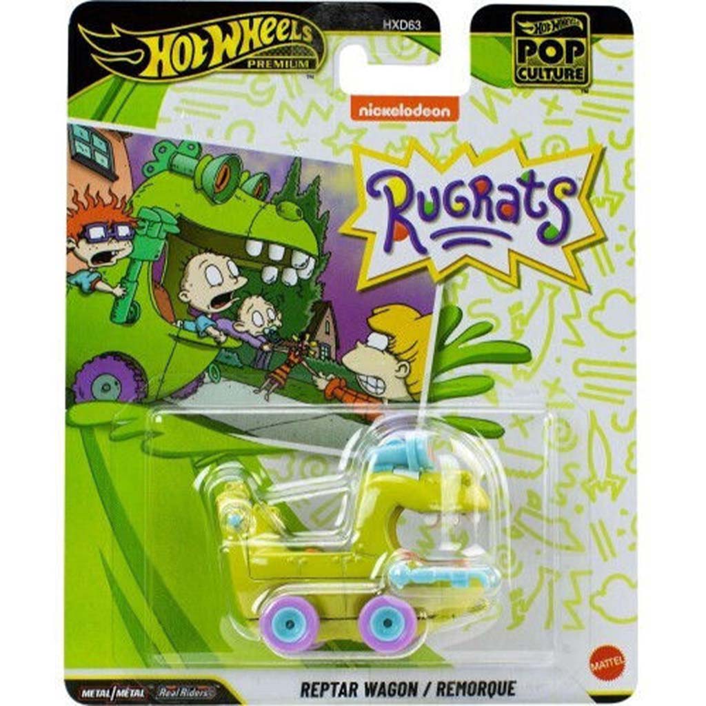 Hot Wheels: Popkultur-Serie – Reptar Wagon 1/64 Modellauto - Mattel