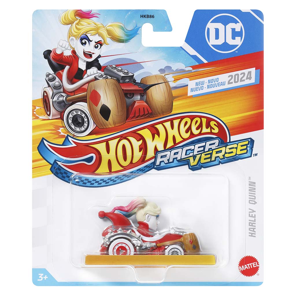 Hot Wheels: RacerVerse Harley Quinn Mini-Auto 1/64 – Mattel