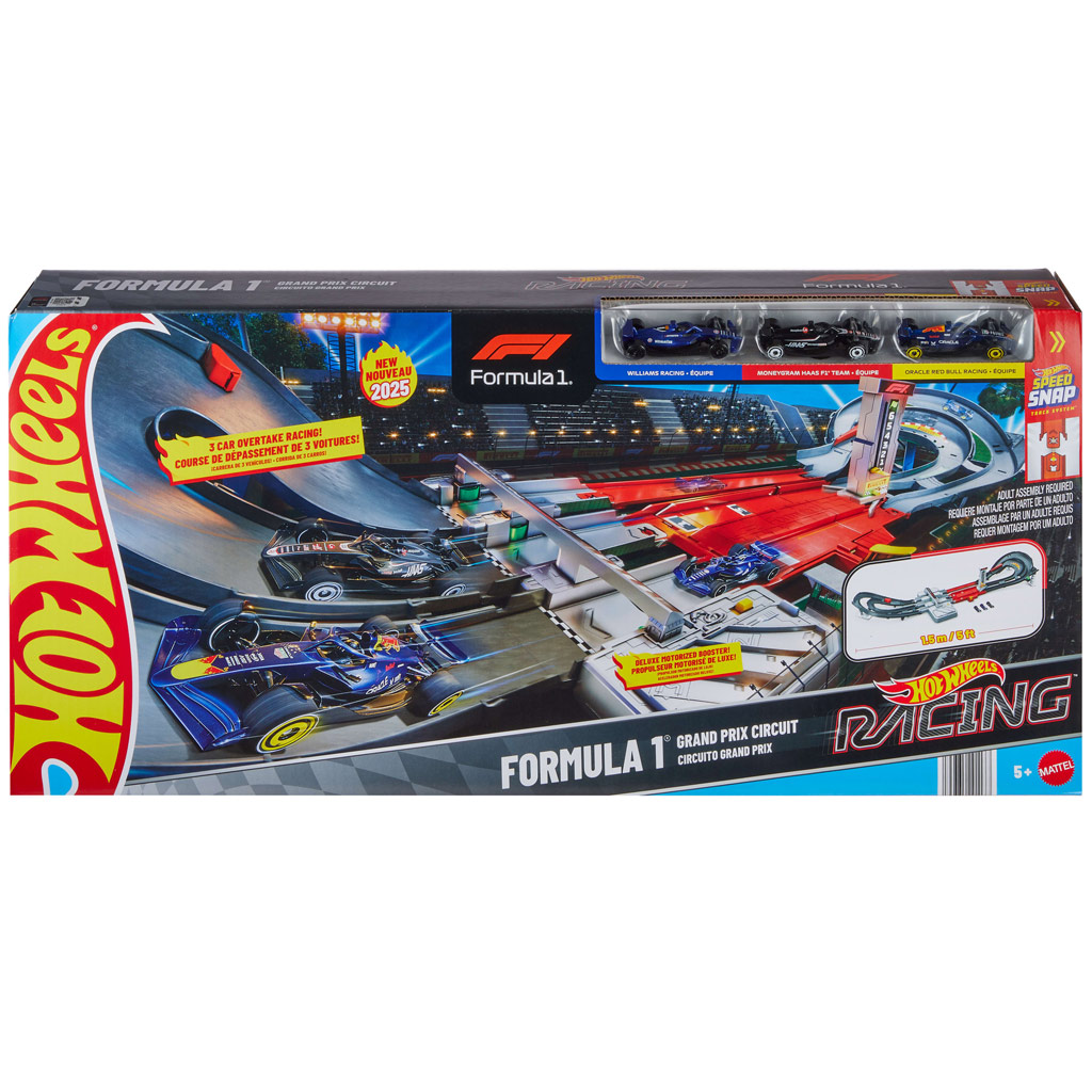 Hot Wheels Racing: Formel-1-Grand-Prix-Strecke Set - Mattel