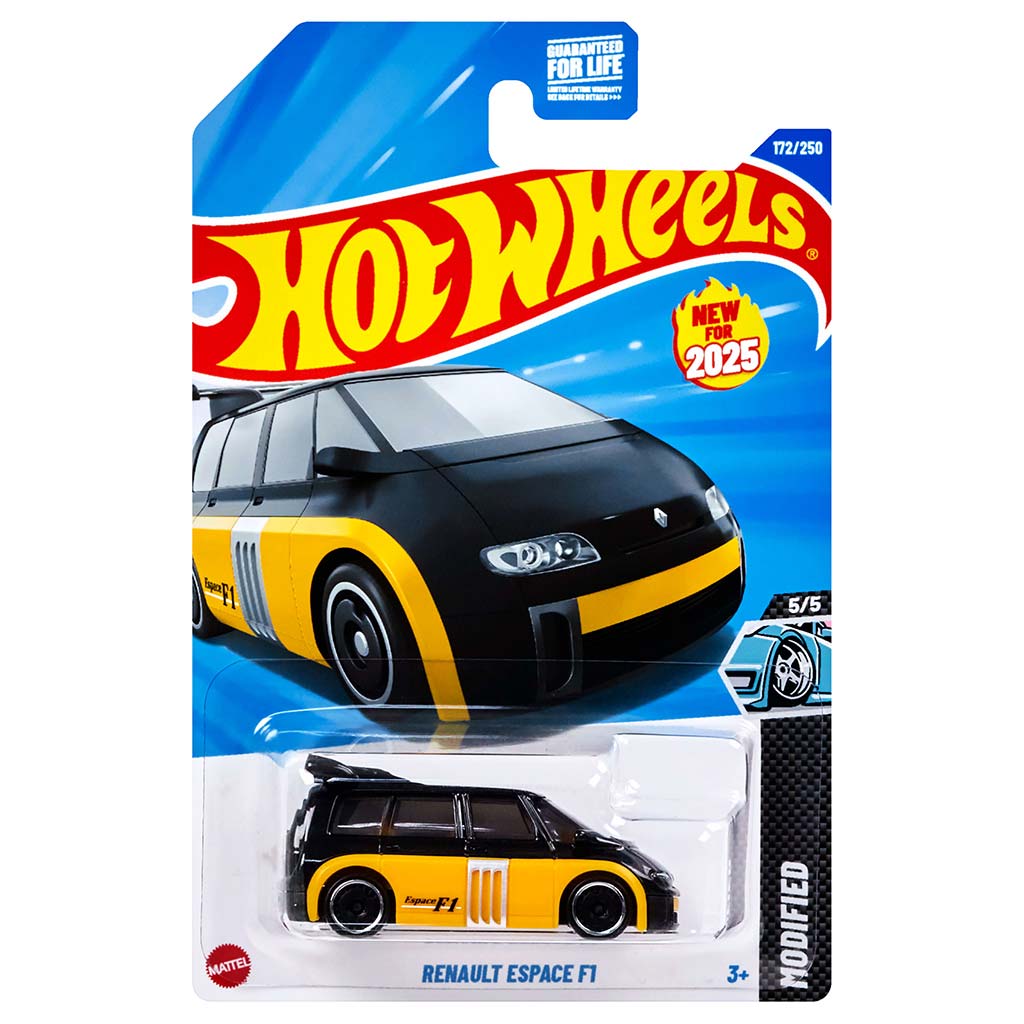Hot Wheels: Renault Espace F1 Spielzeugauto 1/64 – Mattel
