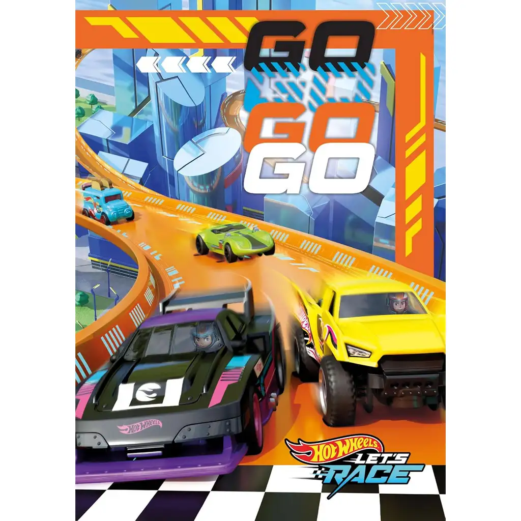Hot Wheels Rennen bereit 180-teiliges Super Puzzle - Clementoni kép 2