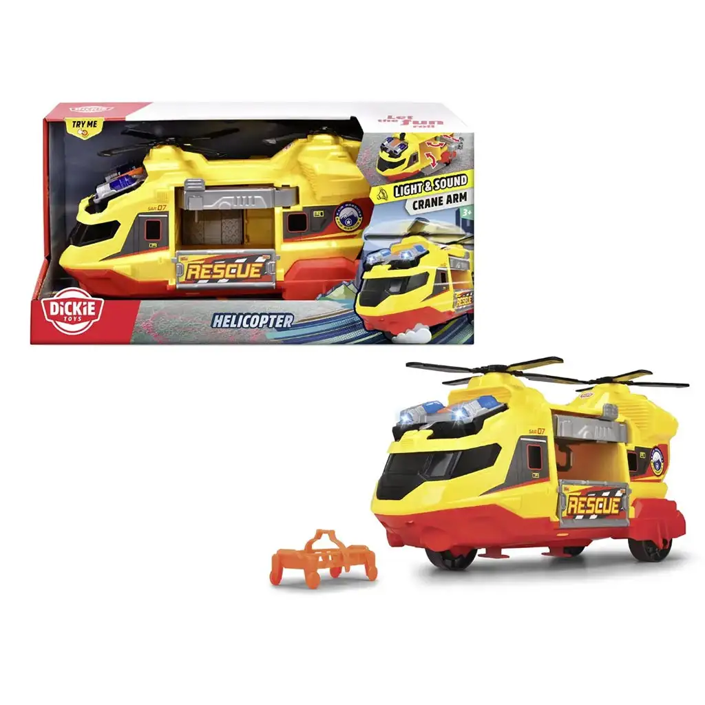 Hubschrauber mit Licht und Sound 30cm - Dickie Toys kép 1