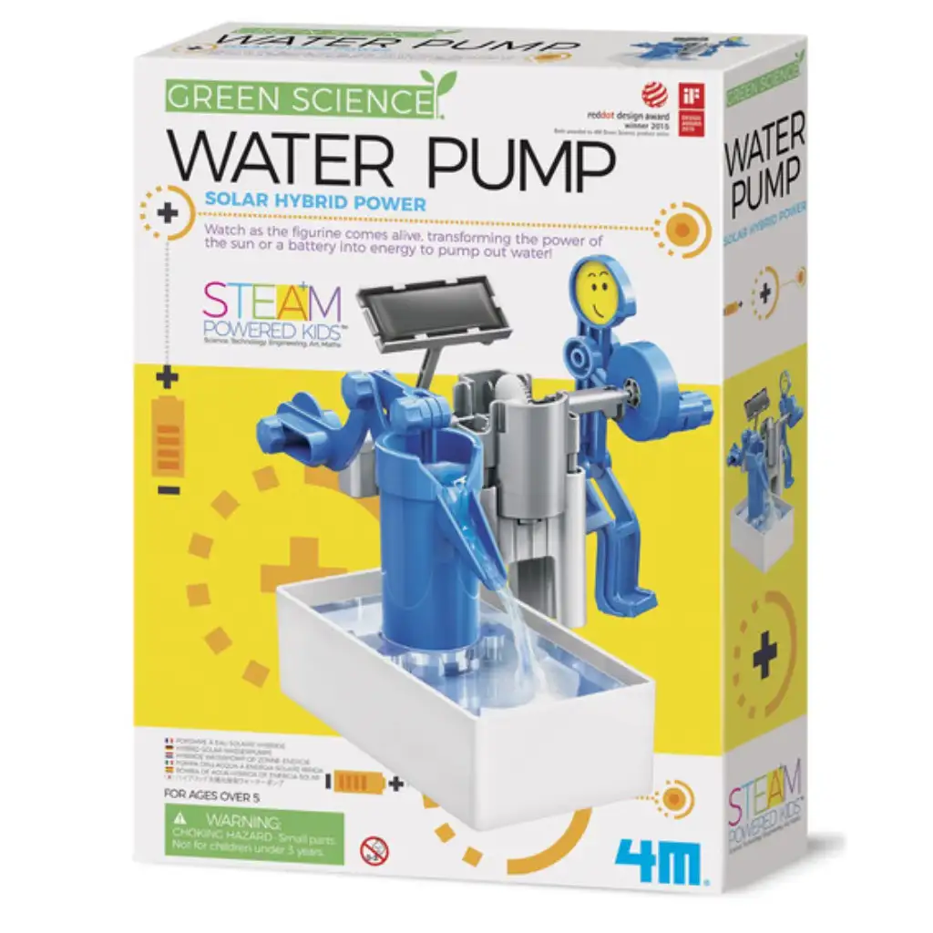 Hybrid-Solar-Wasserpumpe Bau- und Lernspiel kép 1