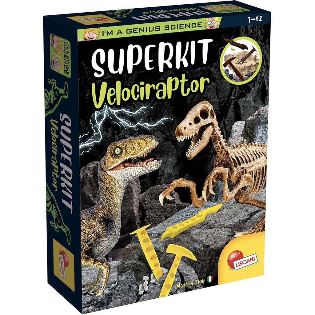 I’m Genius Velociraptor Archäologie-Set – Lisciani