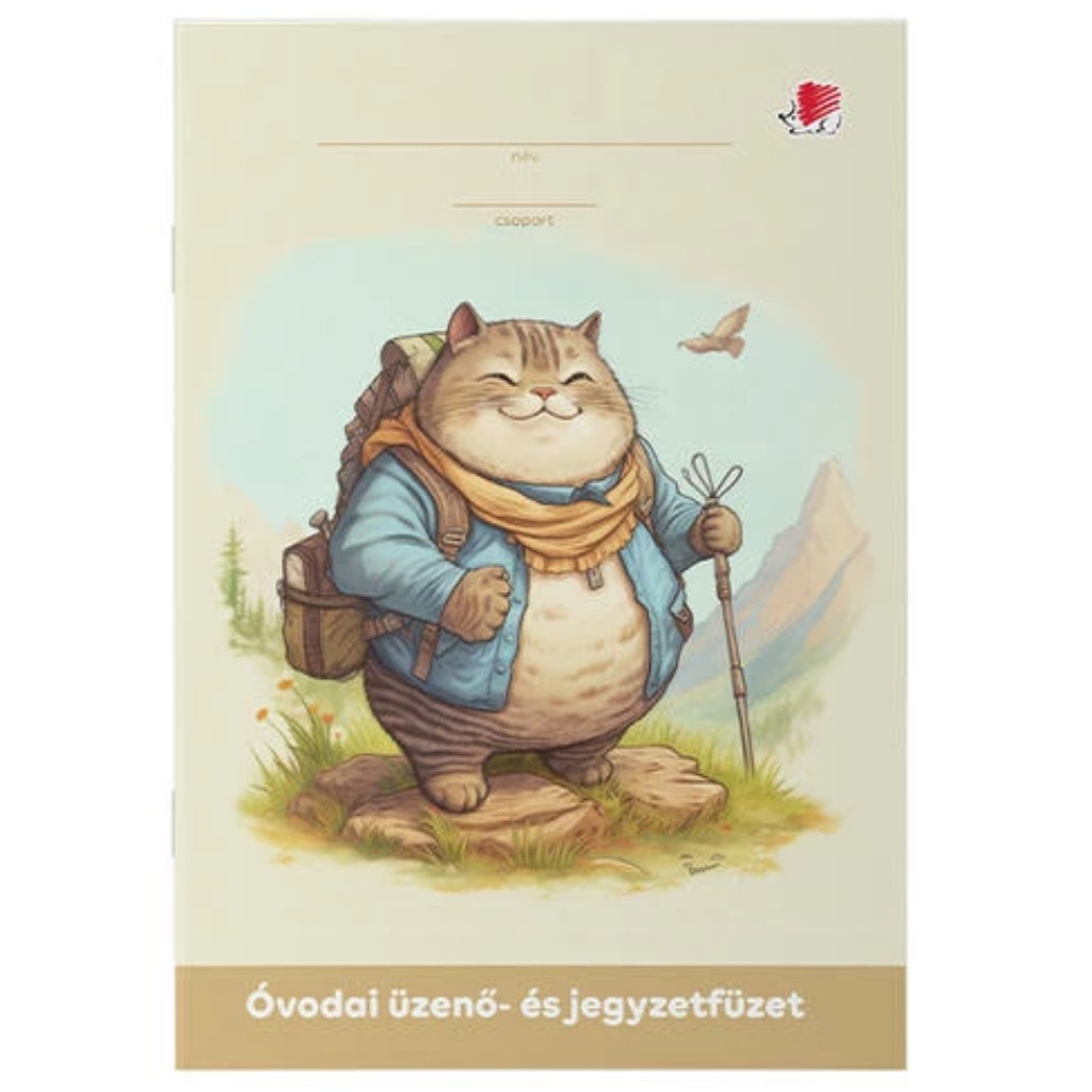 ICO: Cat Kindergarten Mitteilungs- und Notizheft A5 32 Blatt