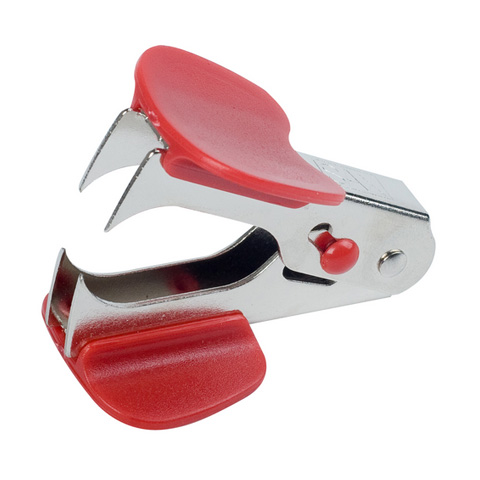 ICO: Heftklammerentferner in Rot - SAX