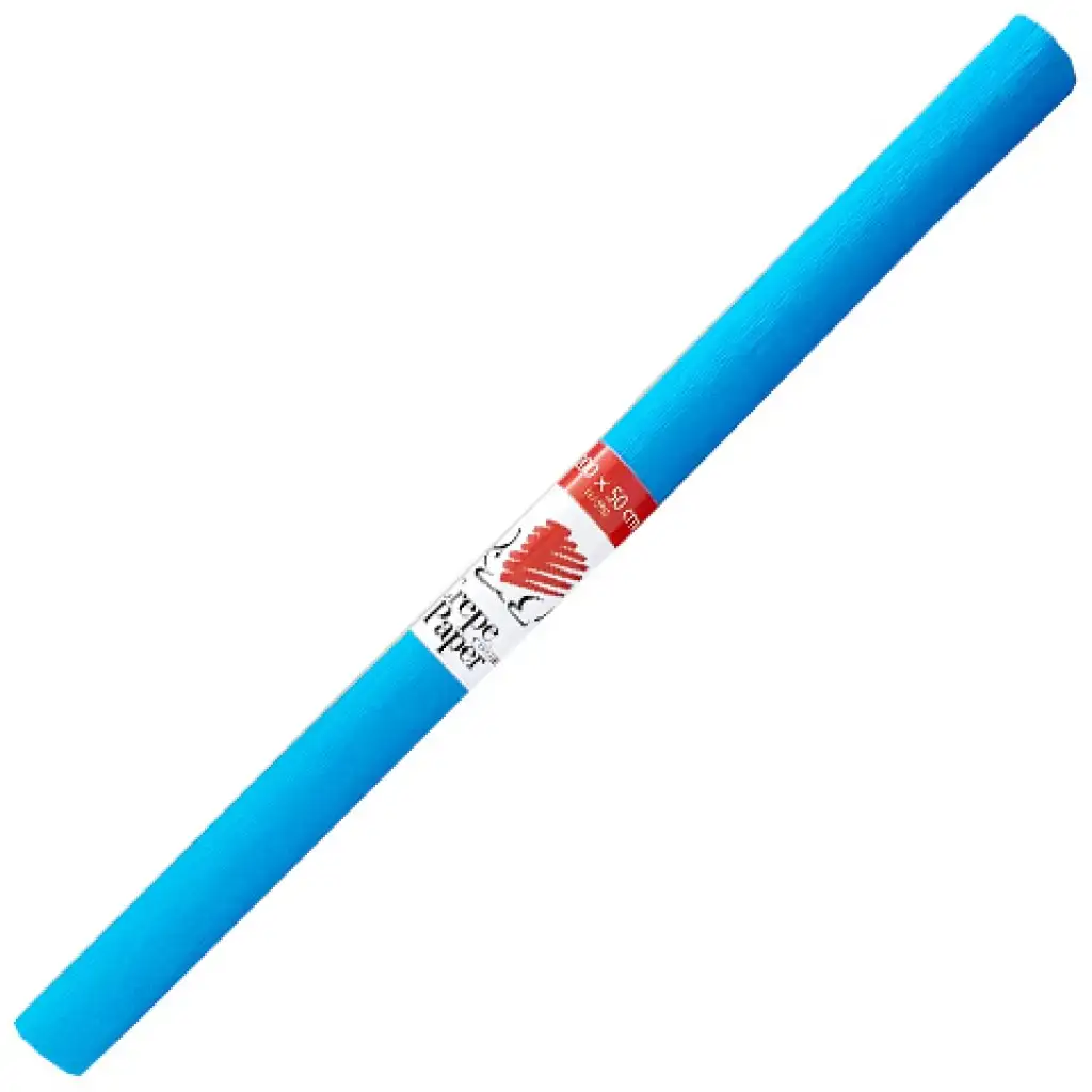 ICO: Igel Krepppapier in Hellblau 200x50cm