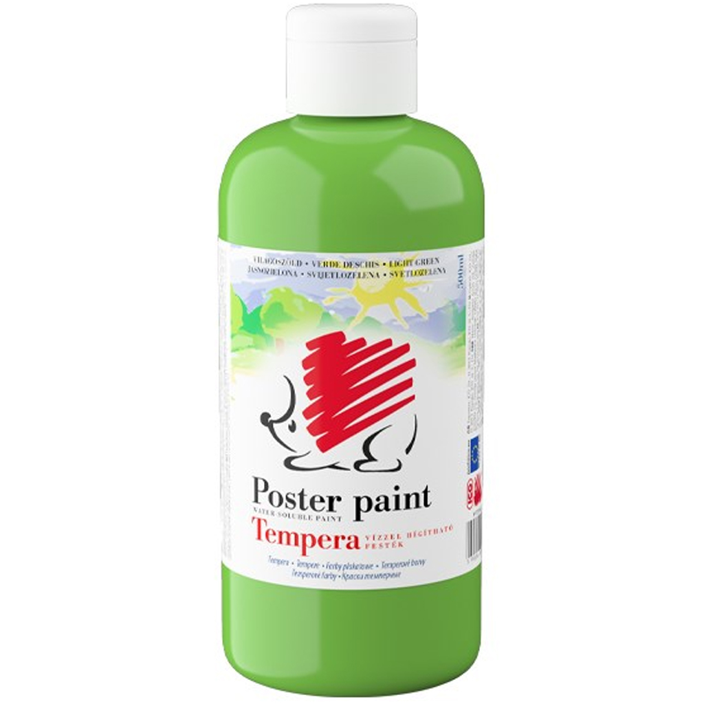 ICO: Igel Tempera in Hellgrün, 500 ml