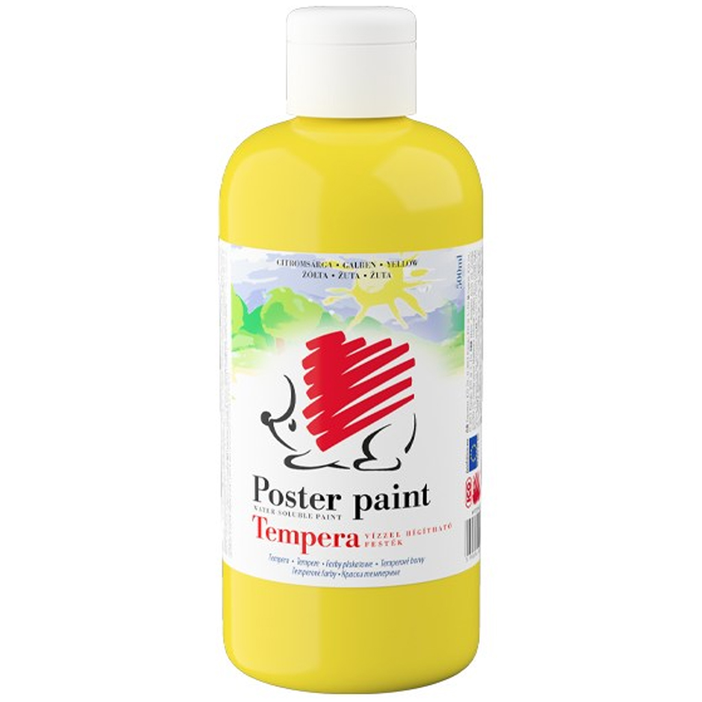 ICO: Igel Tempera in Zitronengelb, 500 ml