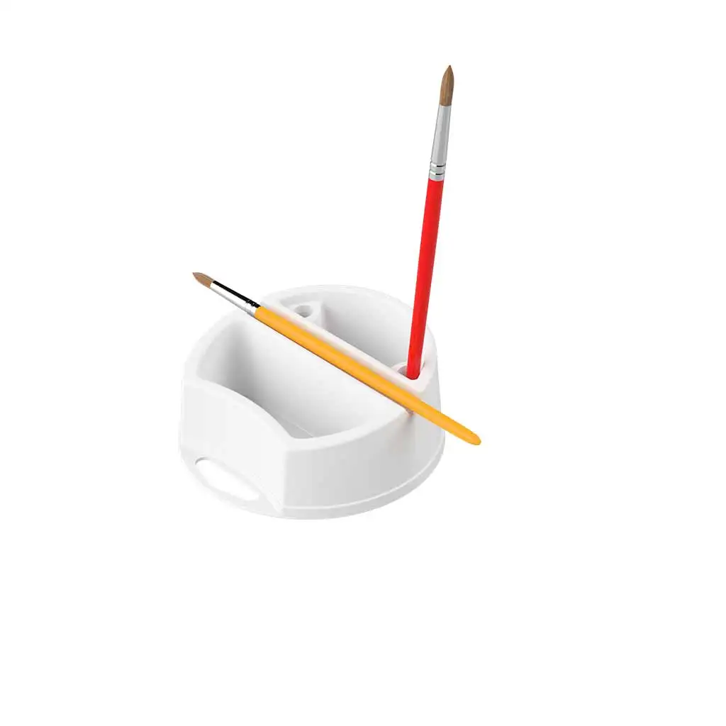 ICO: Igel Zweikammer-Pinselbecher in verschiedenen Farben 1 Stk kép 2