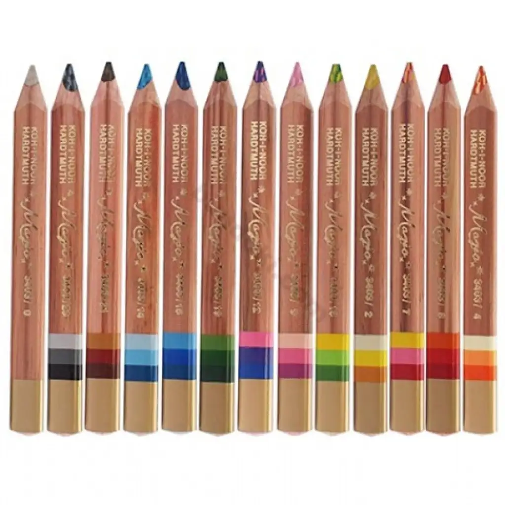 ICO: KOH-I-NOOR Magic Buntstift-Set 12+1 Stück kép 2