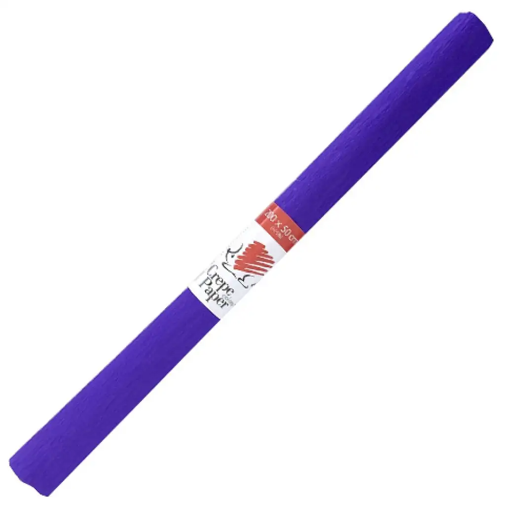 ICO: Krepppapier Igel in Veilchenfarbe 200x50cm