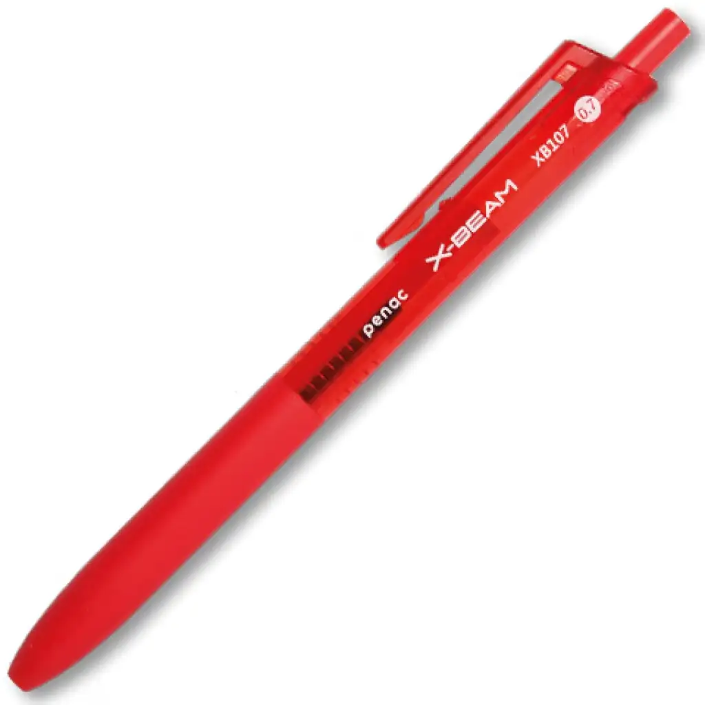 ICO: Penac X-Beam XB107 roter Kugelschreiber 0,7mm