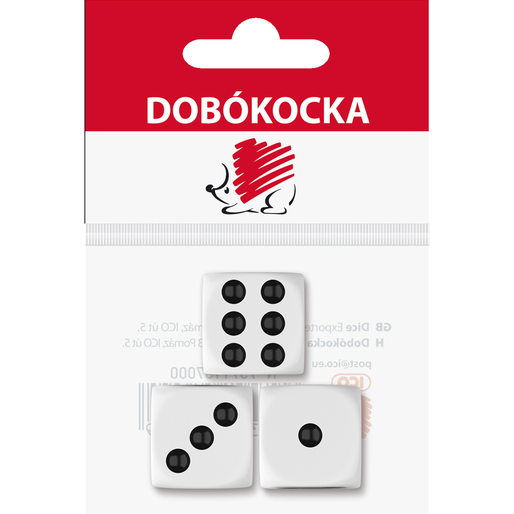 ICO: SÜNI Würfel-Set, 3 Stück