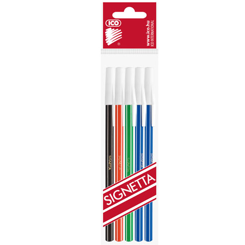 ICO: Signetta Kugelschreiber 5er-Set