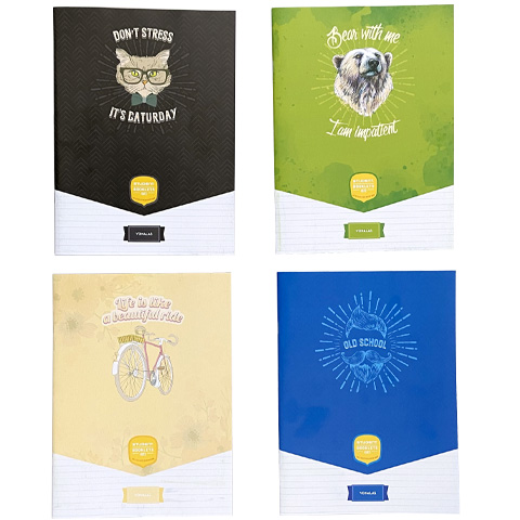 ICO: Student Art liniertes Heft A/4