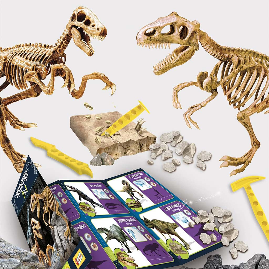 Ich bin Genius Predator 2-in-1 Archäologie-Set - Lisciani kép 3