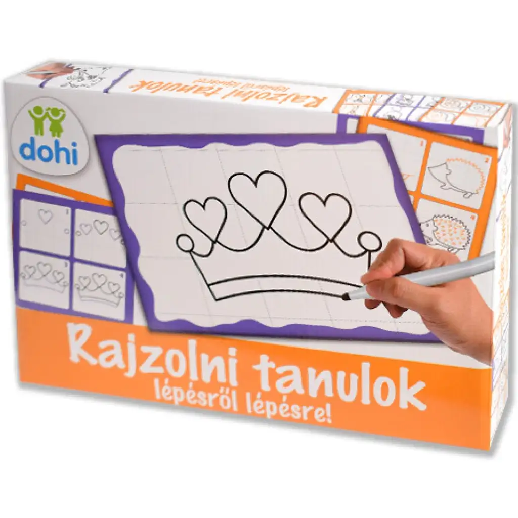 Ich lerne zeichnen Schritt für Schritt Mädchenpaket.