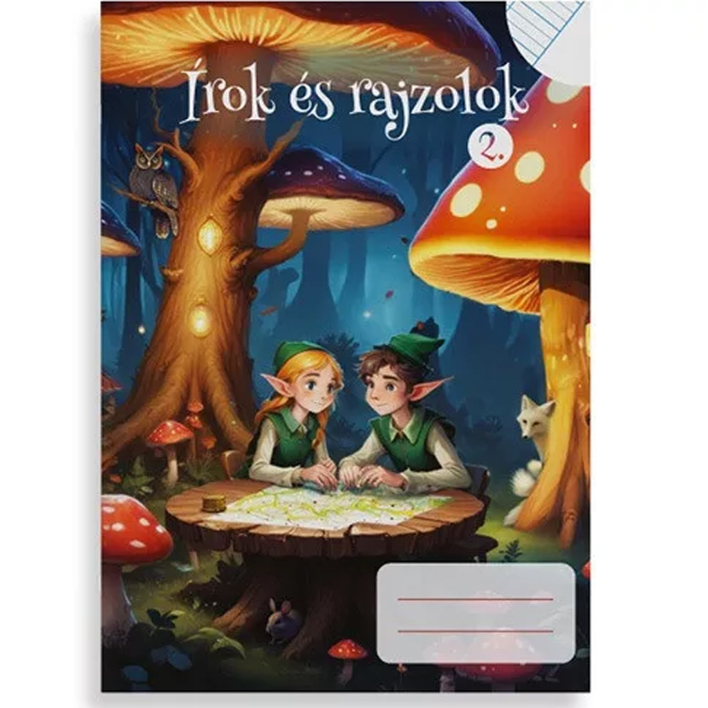 Ich schreibe und zeichne, 2. Klasse, 2-in-1, liniert und blanko Heft, A/5