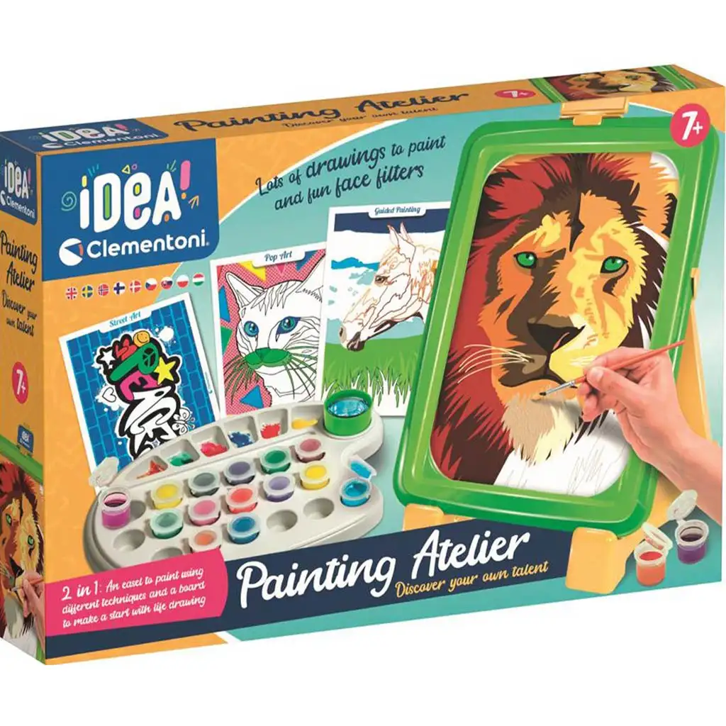 Idea Malwerkstatt Kreativ-Set - Clementoni