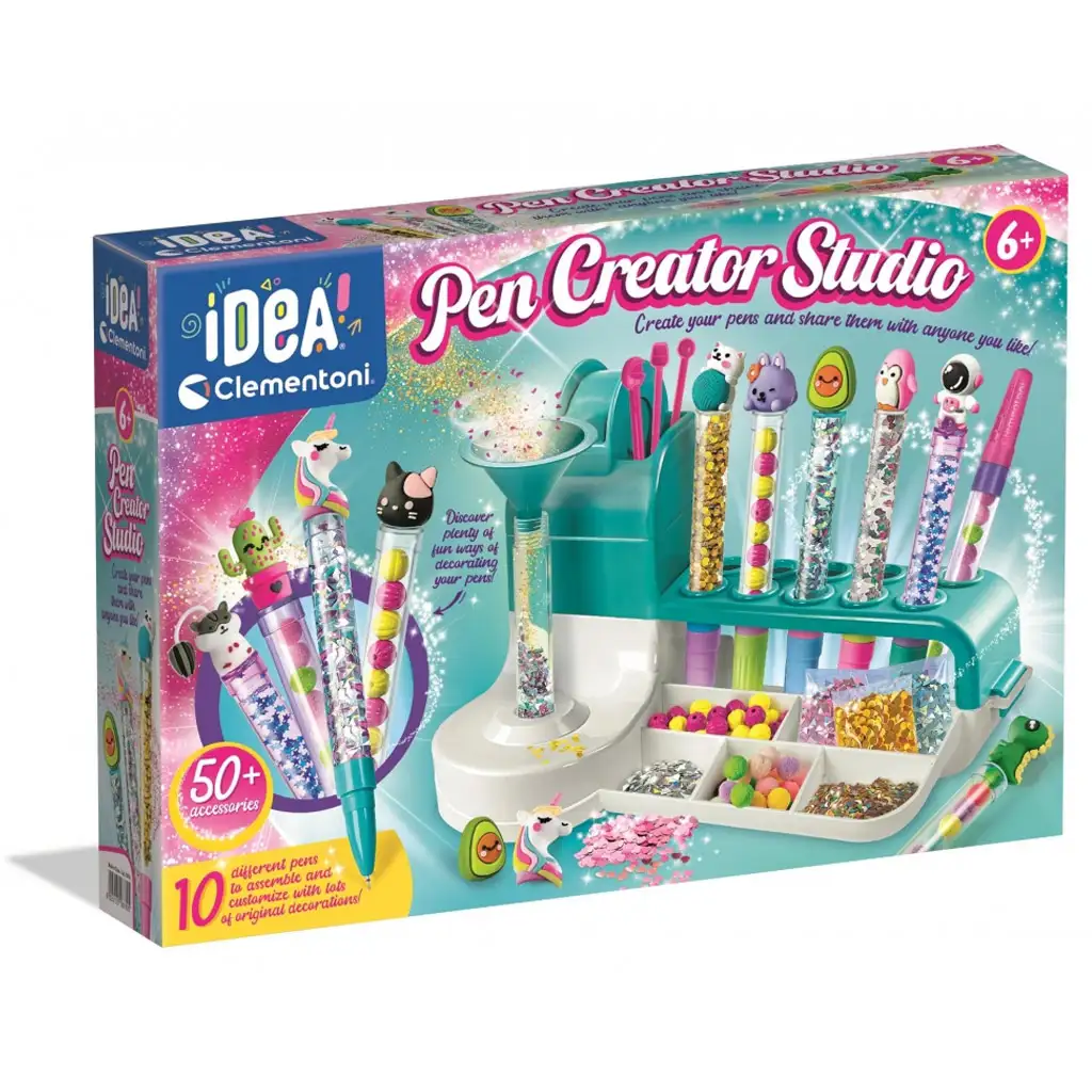 Idea! Pen Creator Stift-Herstellungsstudio mit Zubehör - Clementoni