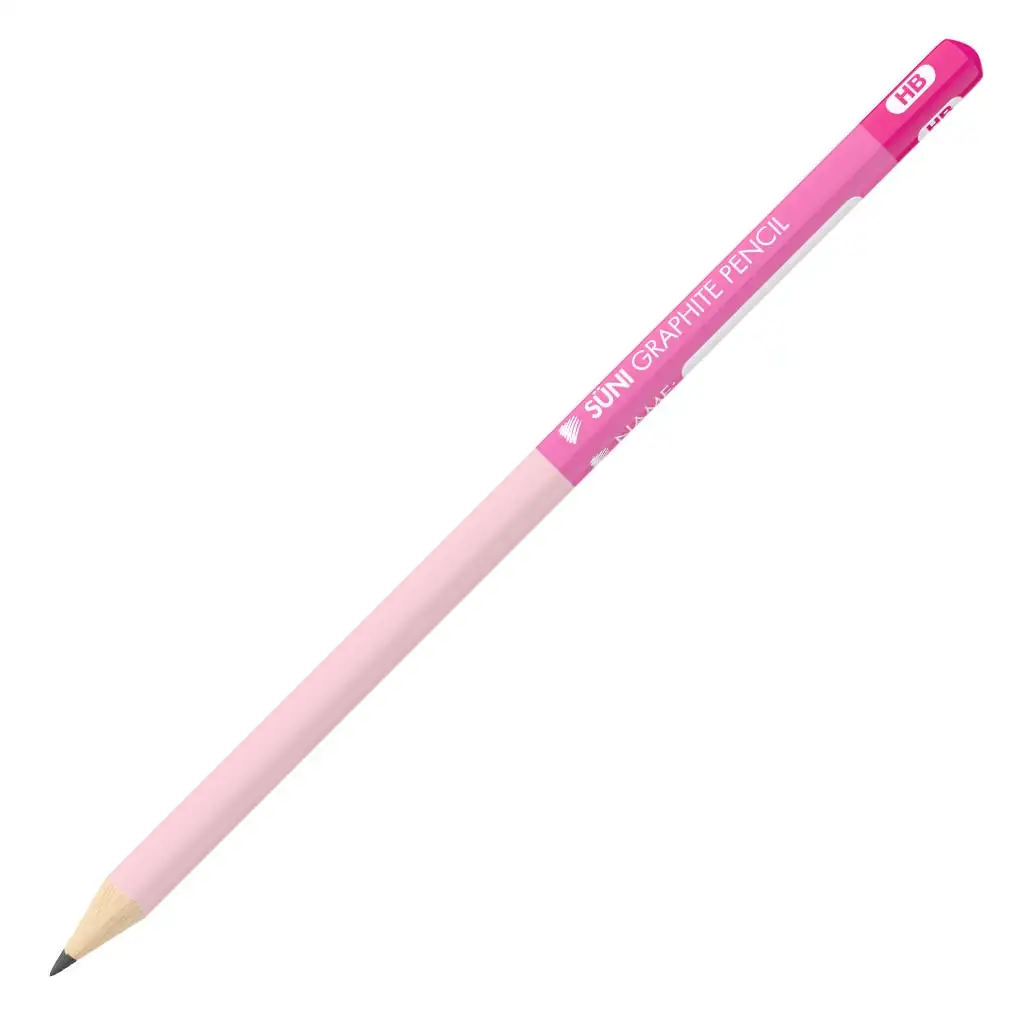 Igel dreieckiger rosa Graphitstift HB