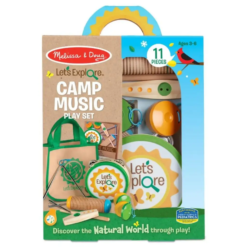 Instrumente: Camping-Instrumentenset - Melissa & Doug kép 1