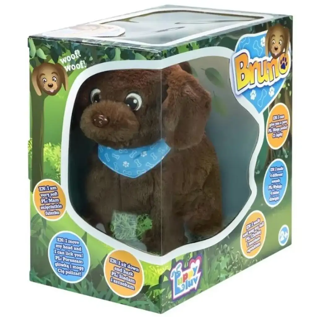 Interaktiver Plüschhund - Bruno
