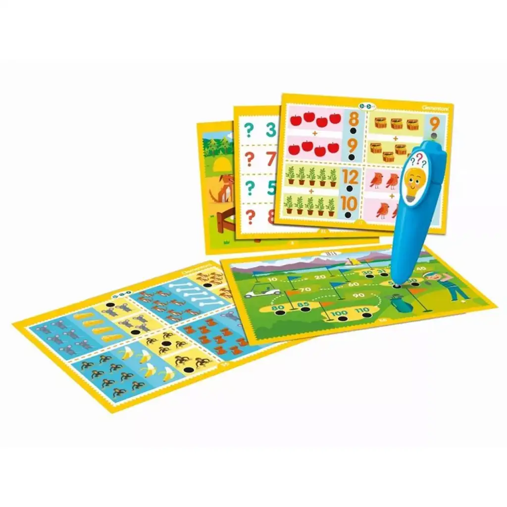Interaktiver Stift mit Zahlen, 500 Quizfragen, Fähigkeiten fördernd - Clementoni kép 2
