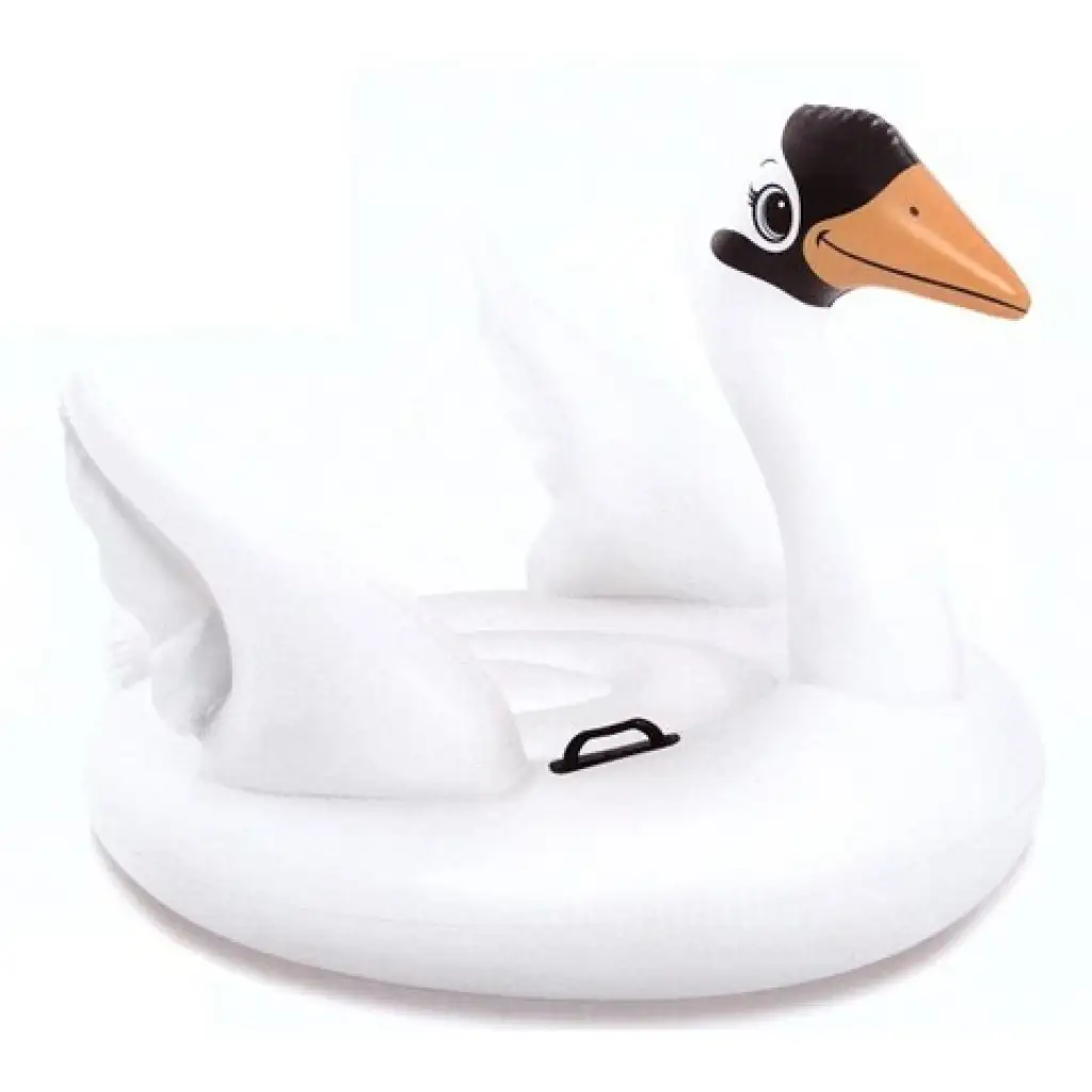 Intex: Riesiger Schwimmschwan mit Haltegriff