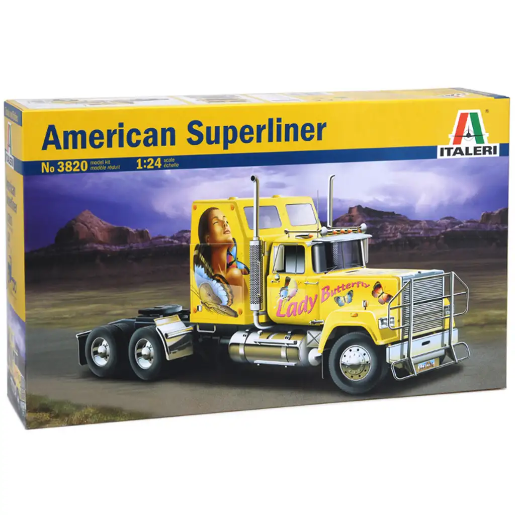 Italeri 1/24 American Superliner LKW-Modellbausatz