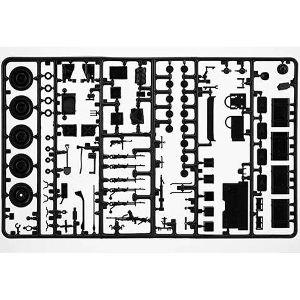 Italeri 1/35 Commando Car Militärfahrzeugmodellbausatz kép 4