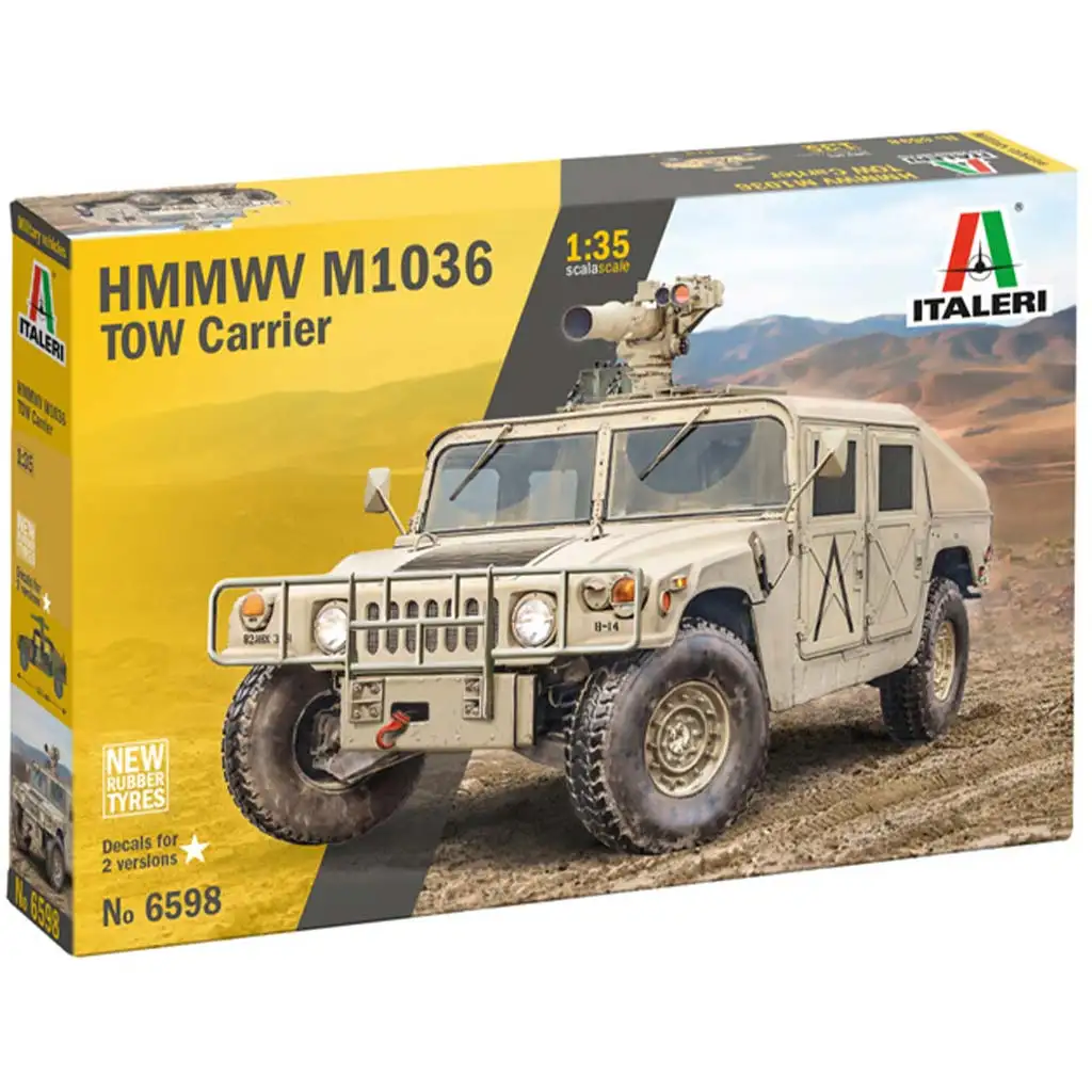 Italeri 1/35 HMMWV M1036 TOW Carrier Militärfahrzeugmodell