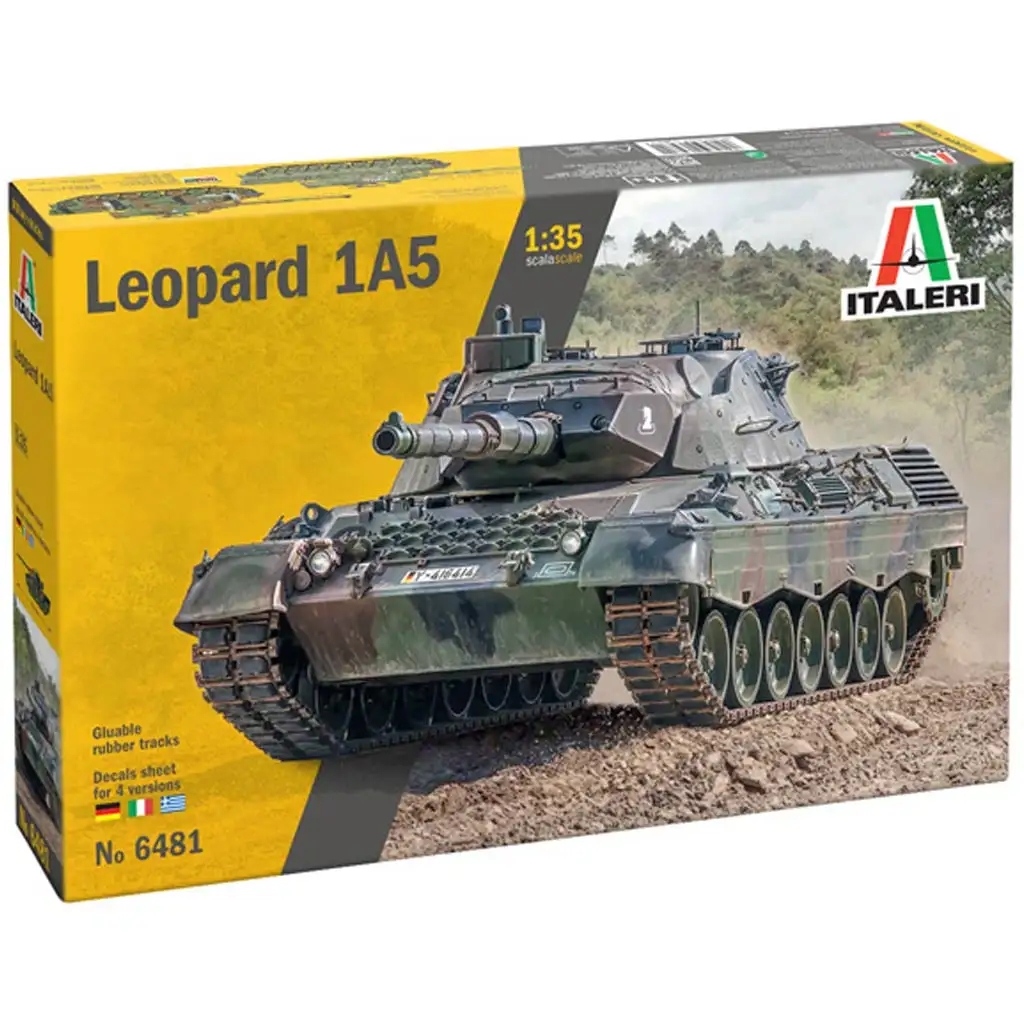 Italeri 1/35 Leopard 1A5 Panzer Modellbausatz