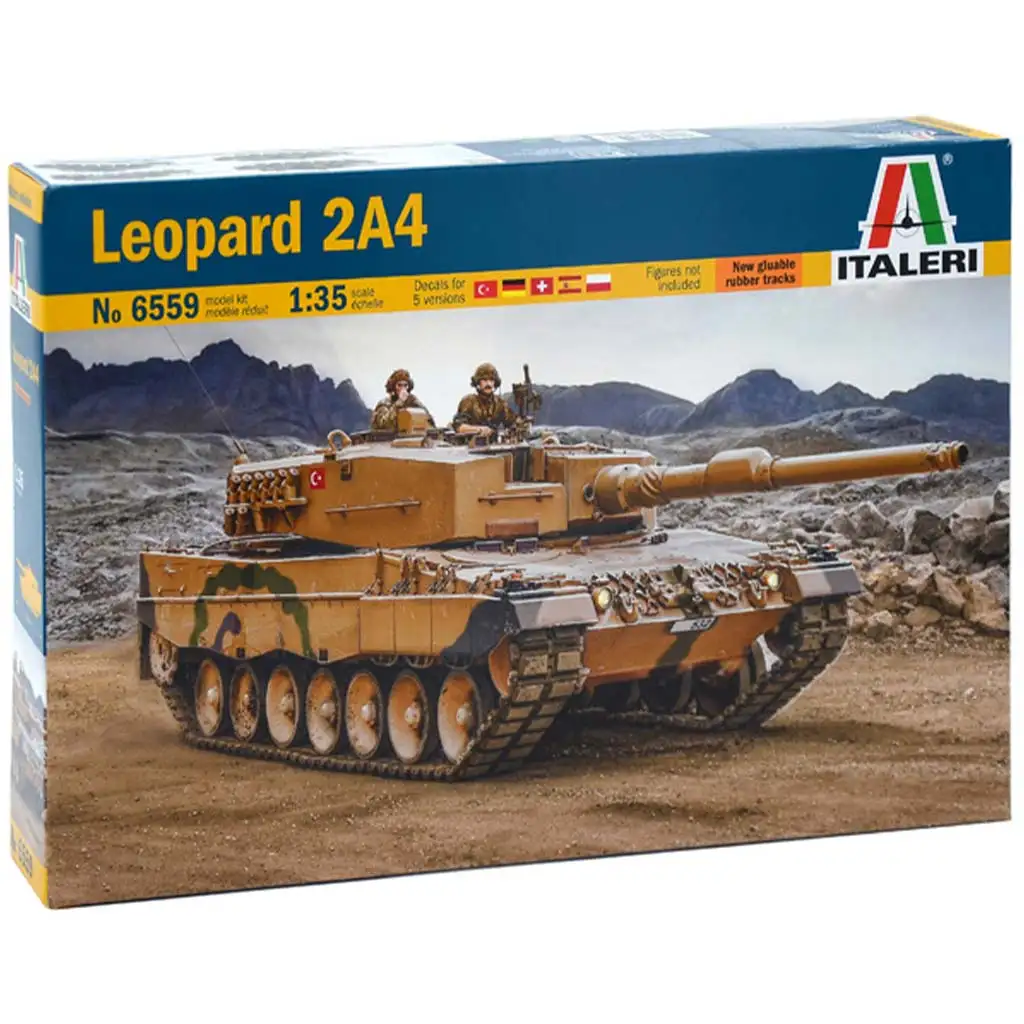 Italeri 1/35 Leopard 2A4 Panzer Modellbausatz