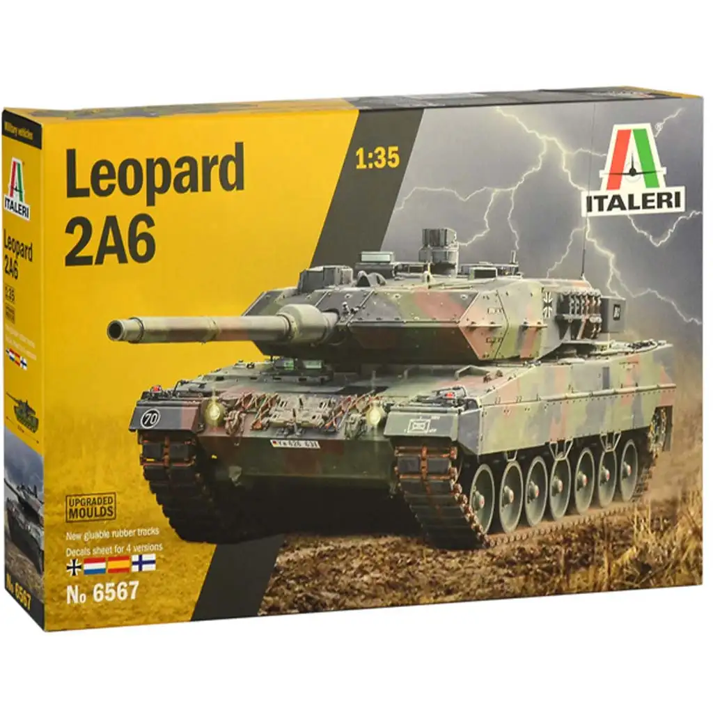 Italeri 1/35 Leopard 2A6 Panzer Modellbausatz