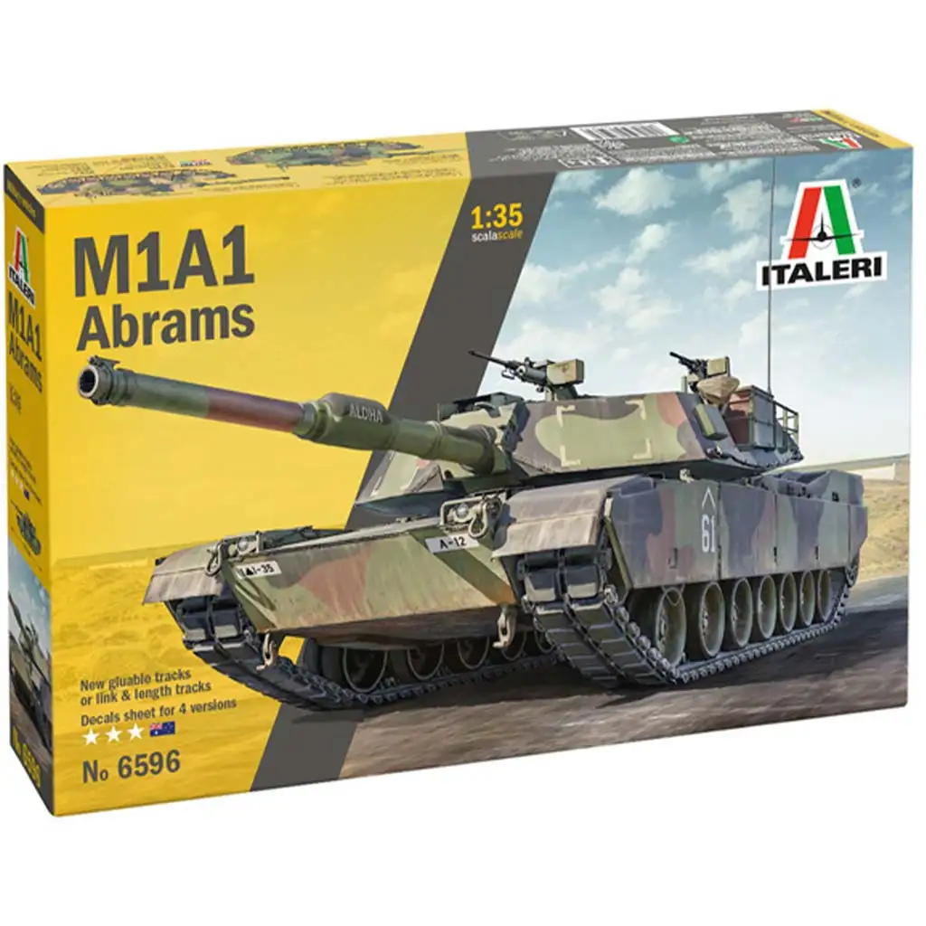 Italeri 1/35 M1A1 Abrams Panzer Modellbausatz