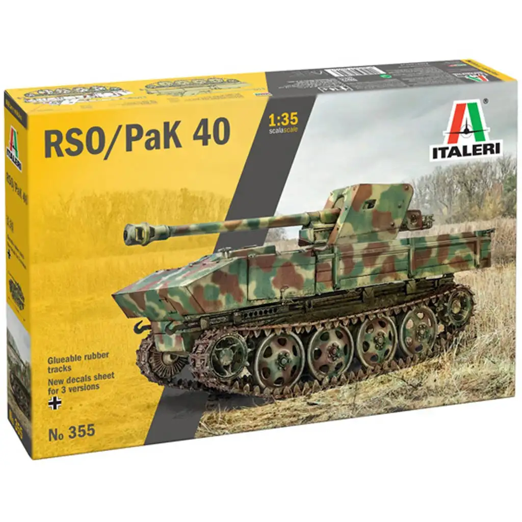 Italeri: 1/35 RSO/PaK 40 Panzerjäger Modellbausatz