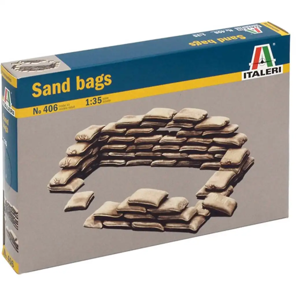 Italeri 1/35 Sandsäcke Diorama Zubehörset